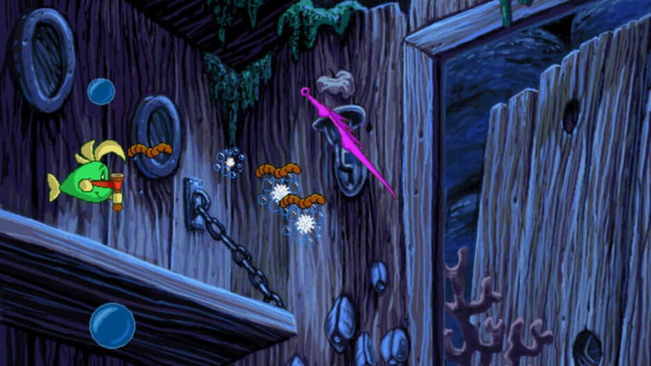 Screenshot for Freddi Fish and Luther's Water Worries