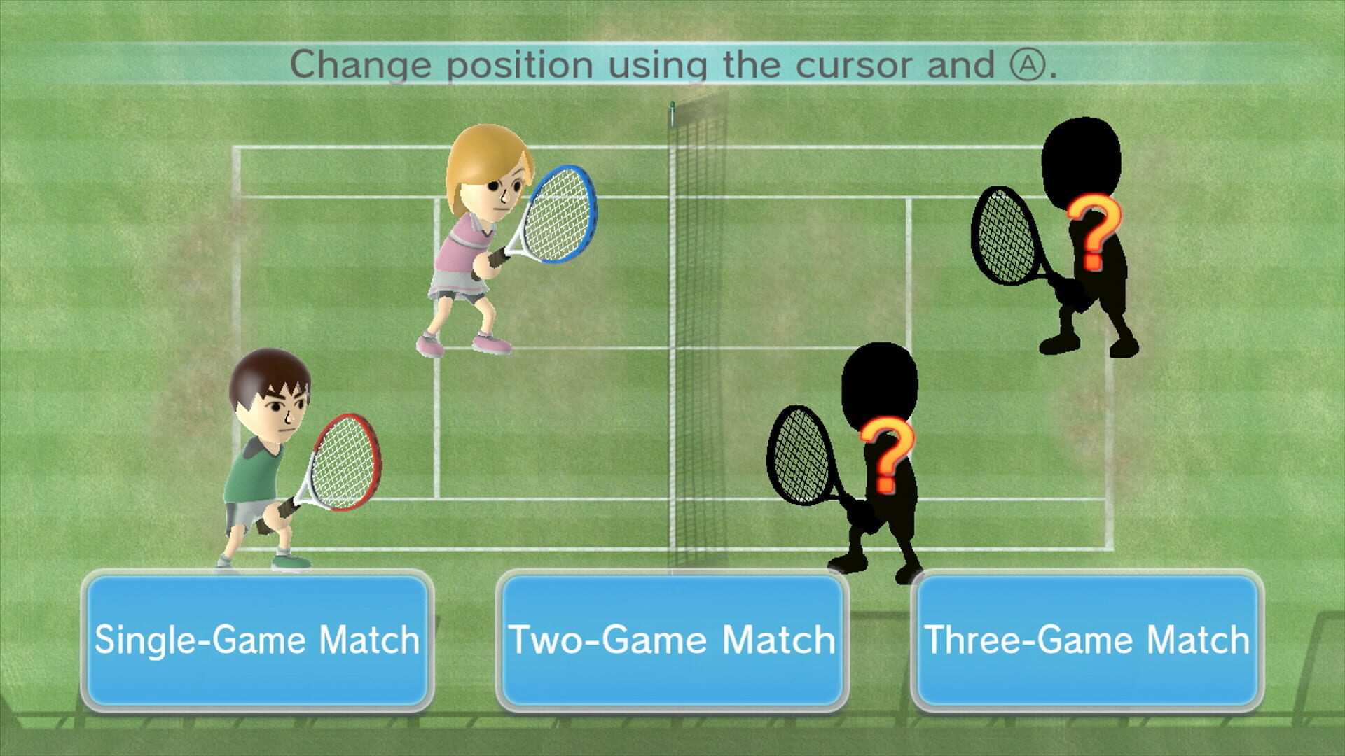 Screenshot for Wii Sports Club: Tennis