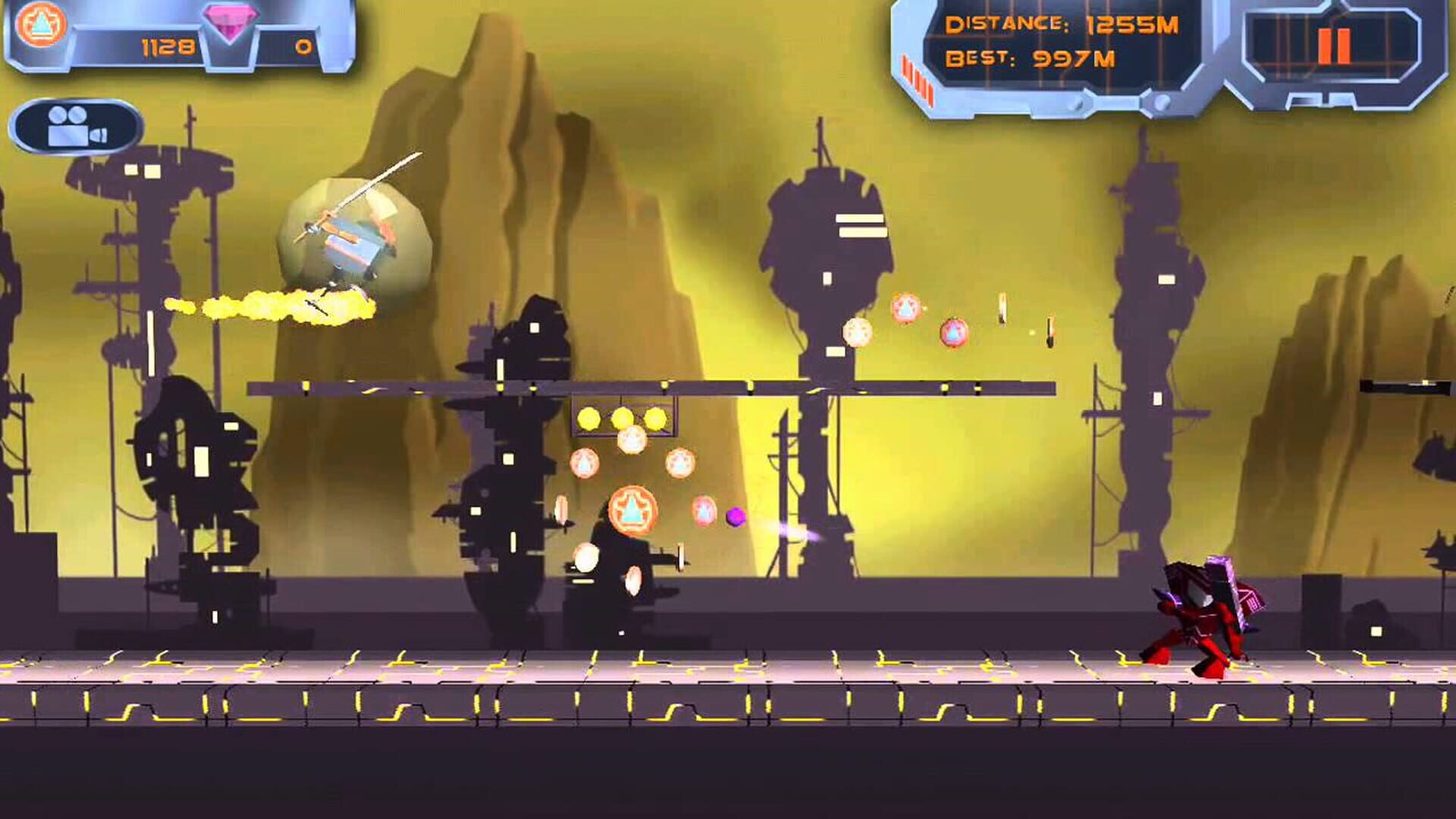 Screenshot for Cube Samurai: RUN!