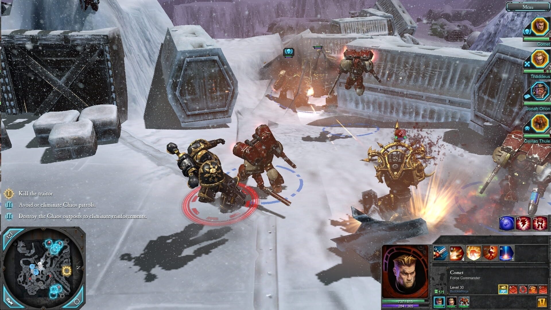 Screenshot for Warhammer 40,000: Dawn of War II - Chaos Rising