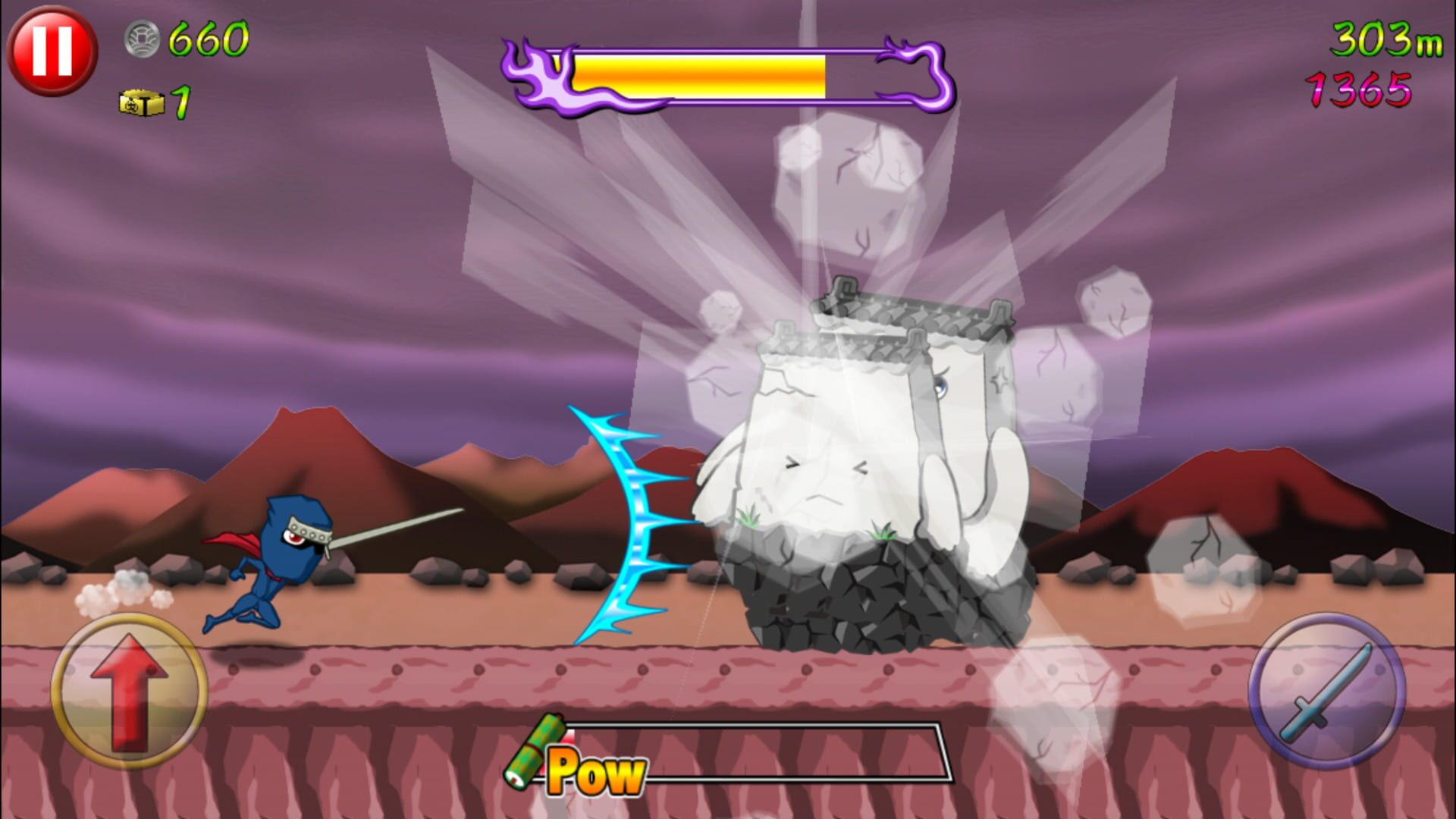 Screenshot for Ninja Strike: Dangerous Dash