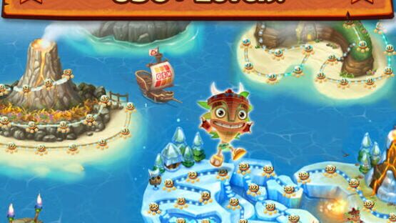 Screenshot for Tiki Solitaire TriPeaks