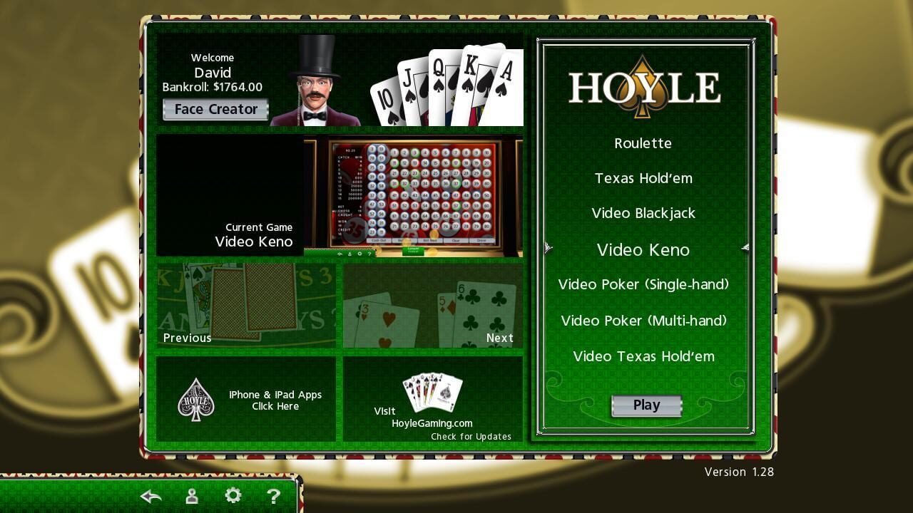 Screenshot for Hoyle Official Casino Games