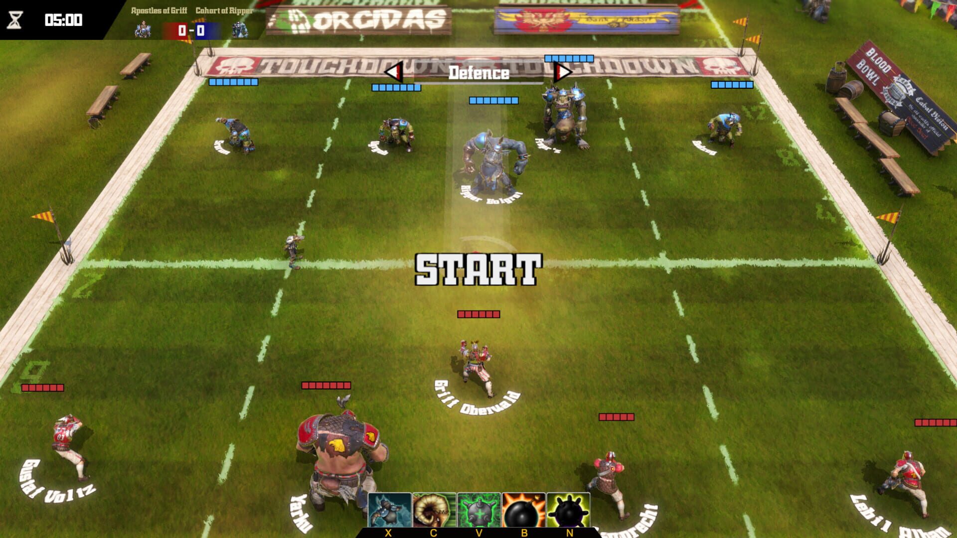 Screenshot for Blood Bowl: Death Zone