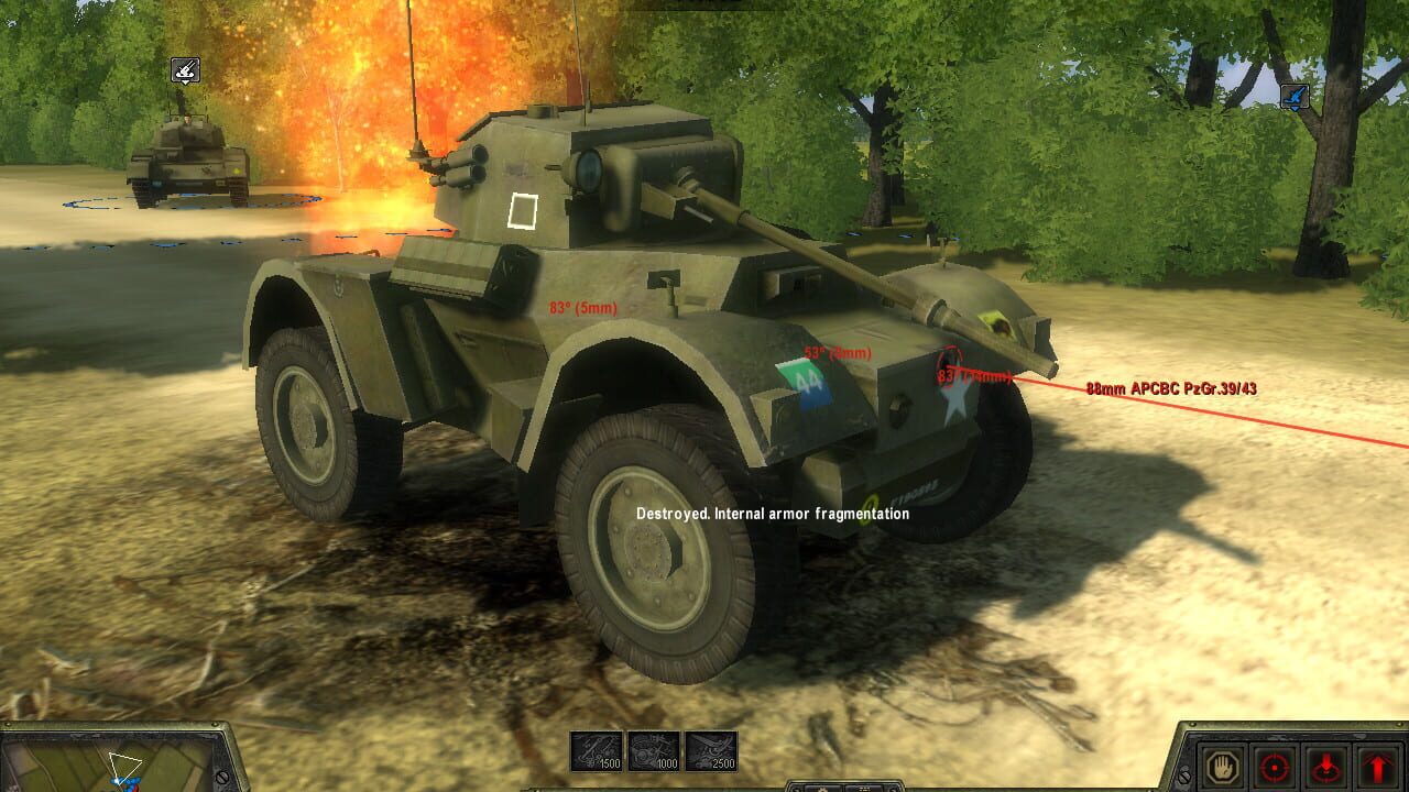 Screenshot for Theatre of War 2: Battle for Caen