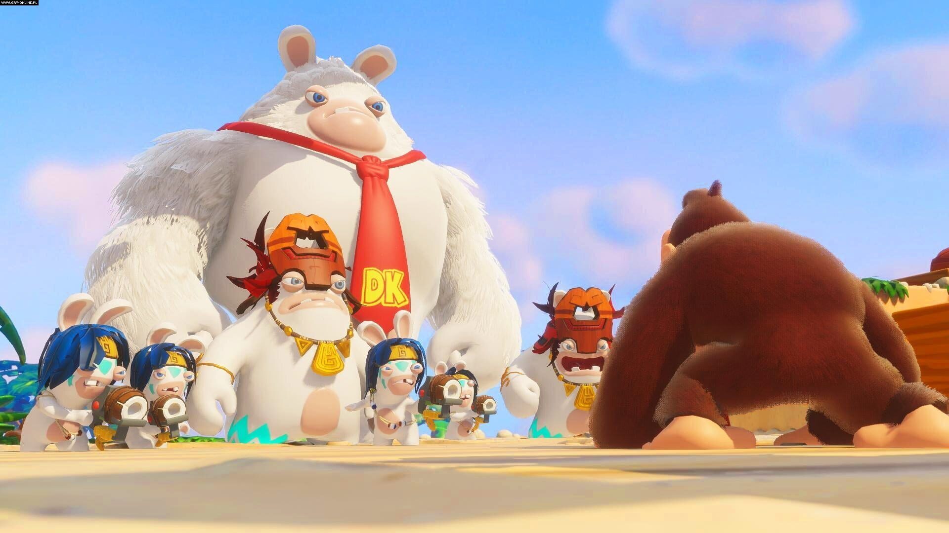 Screenshot for Mario + Rabbids Kingdom Battle: Donkey Kong Adventure