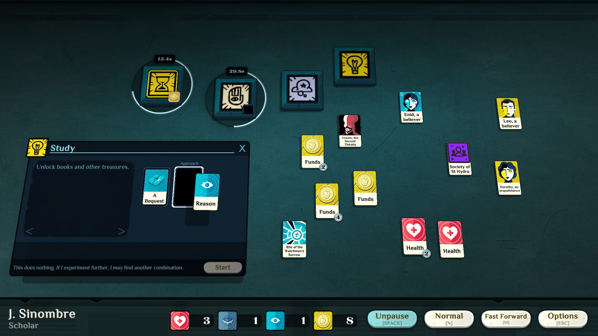 Screenshot for Cultist Simulator
