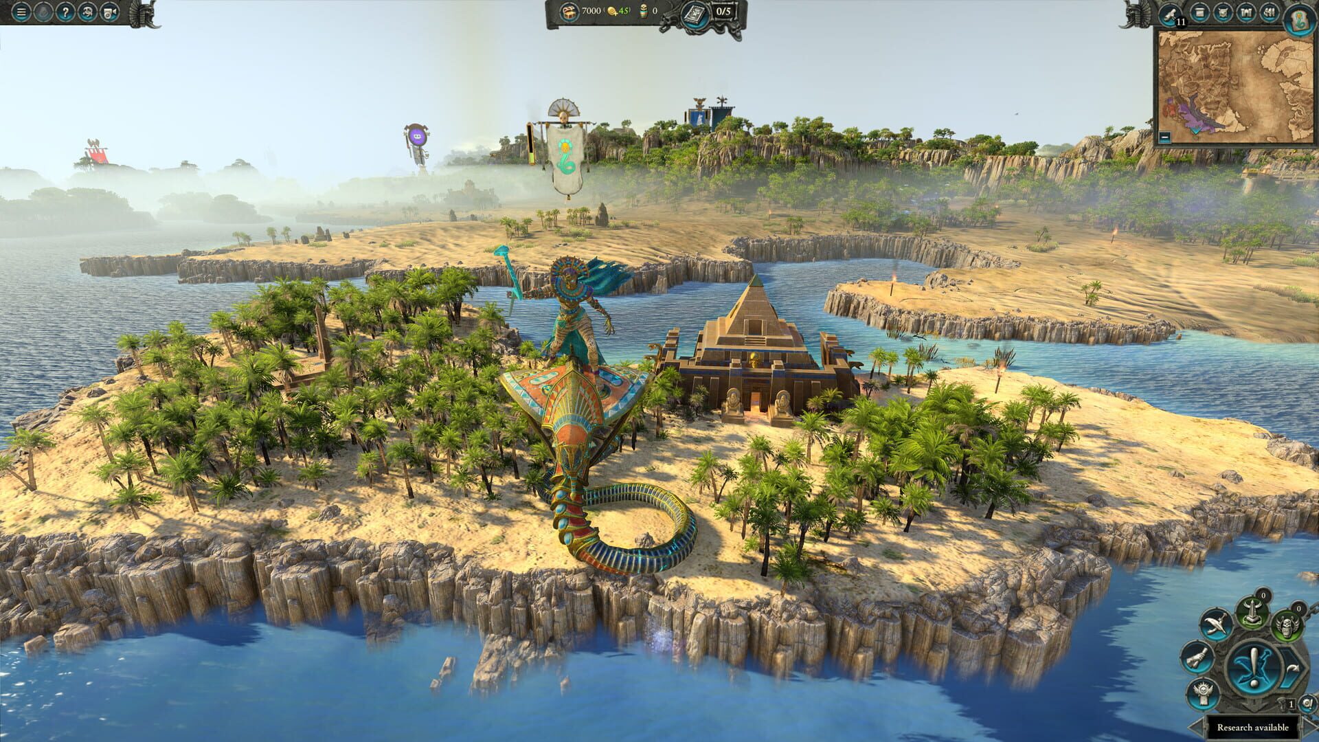 Screenshot for Total War: Warhammer II - Rise of the Tomb Kings