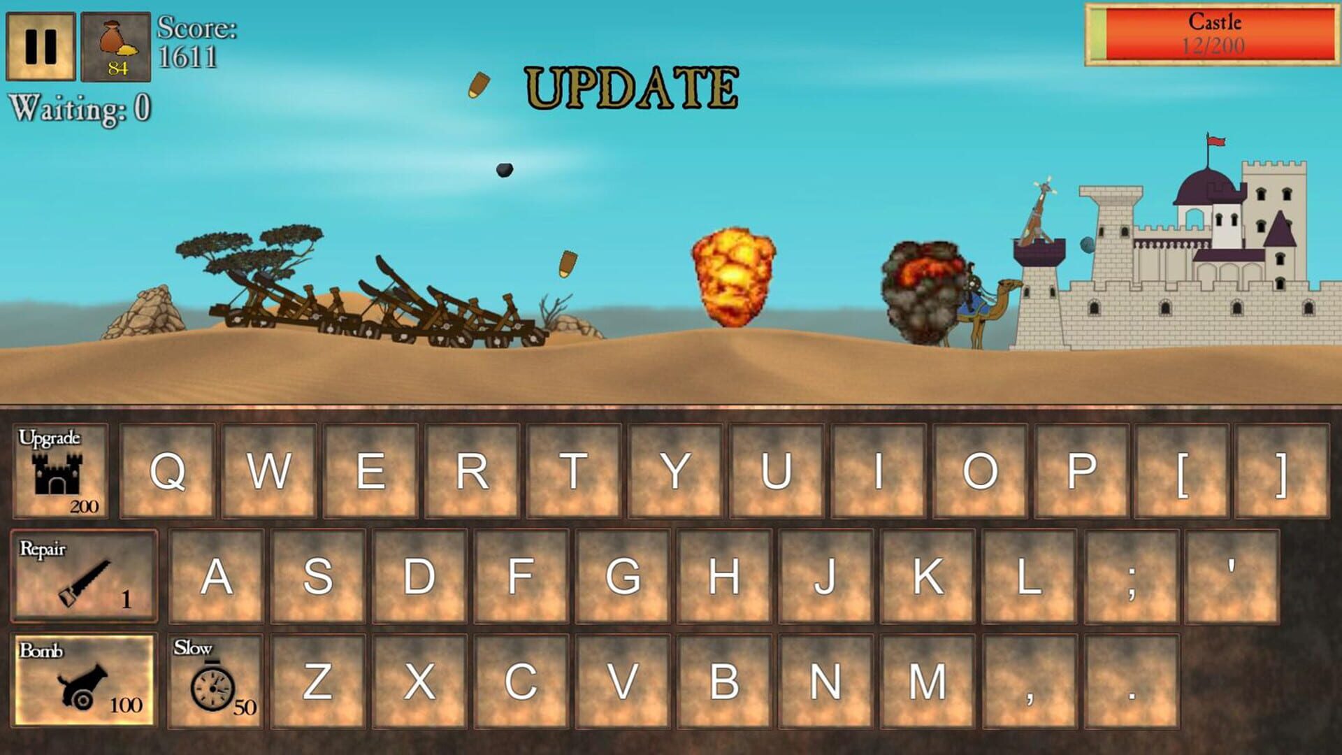 Screenshot for Type Defense