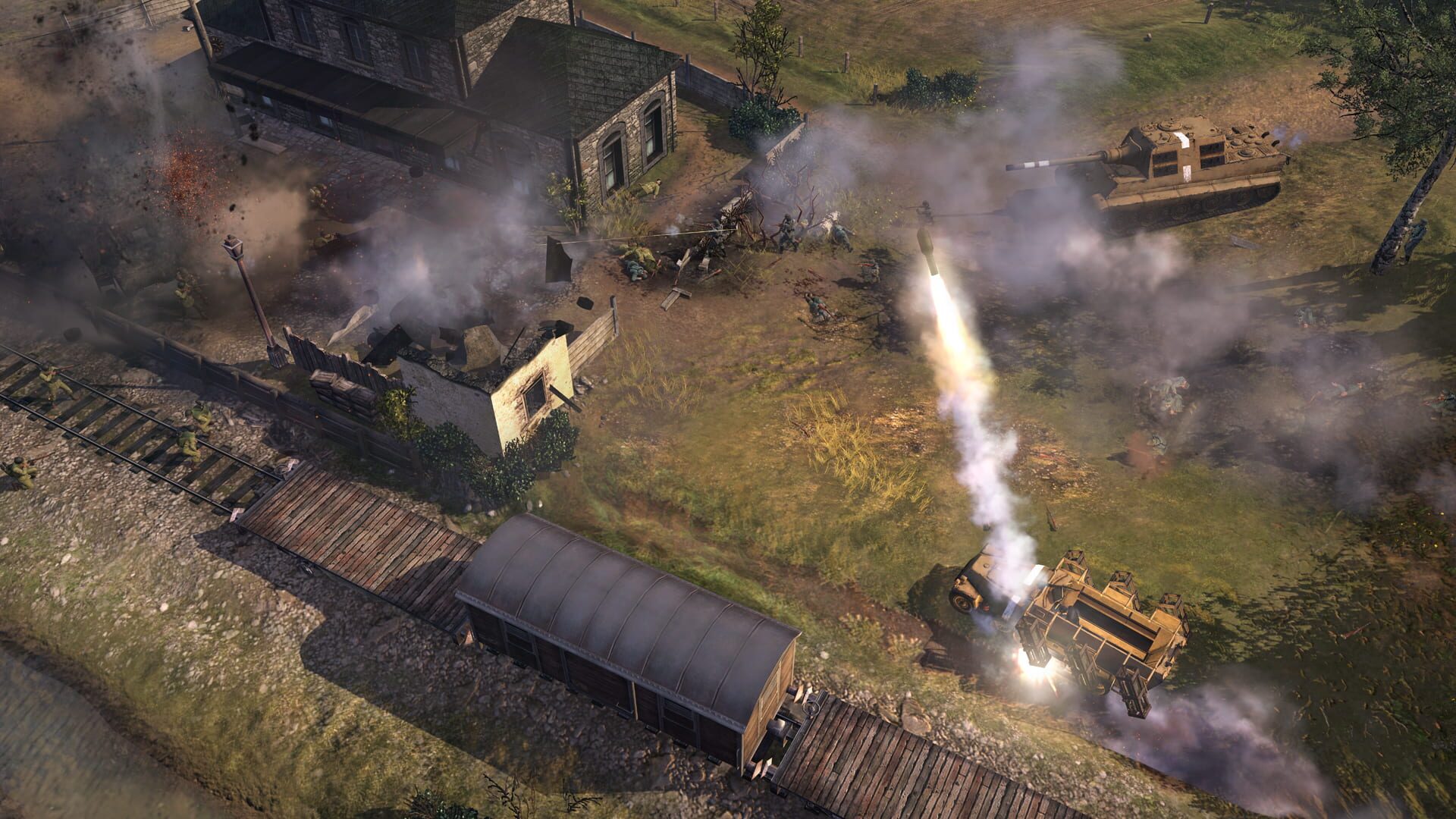 Screenshot for Company of Heroes 2: Ardennes Assault - Fox Company Rangers
