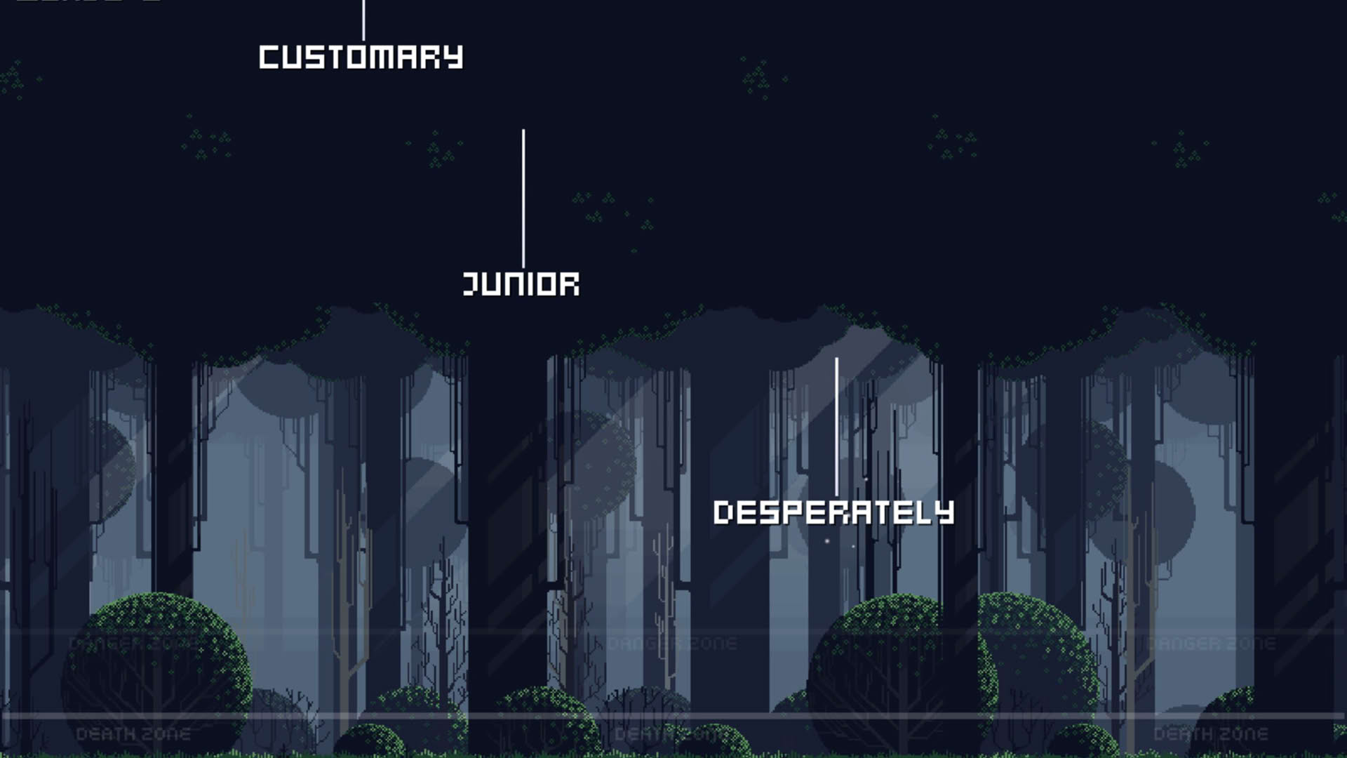 Screenshot for Falling words