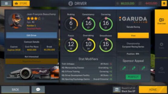 Screenshot for Motorsport Manager Mobile 2