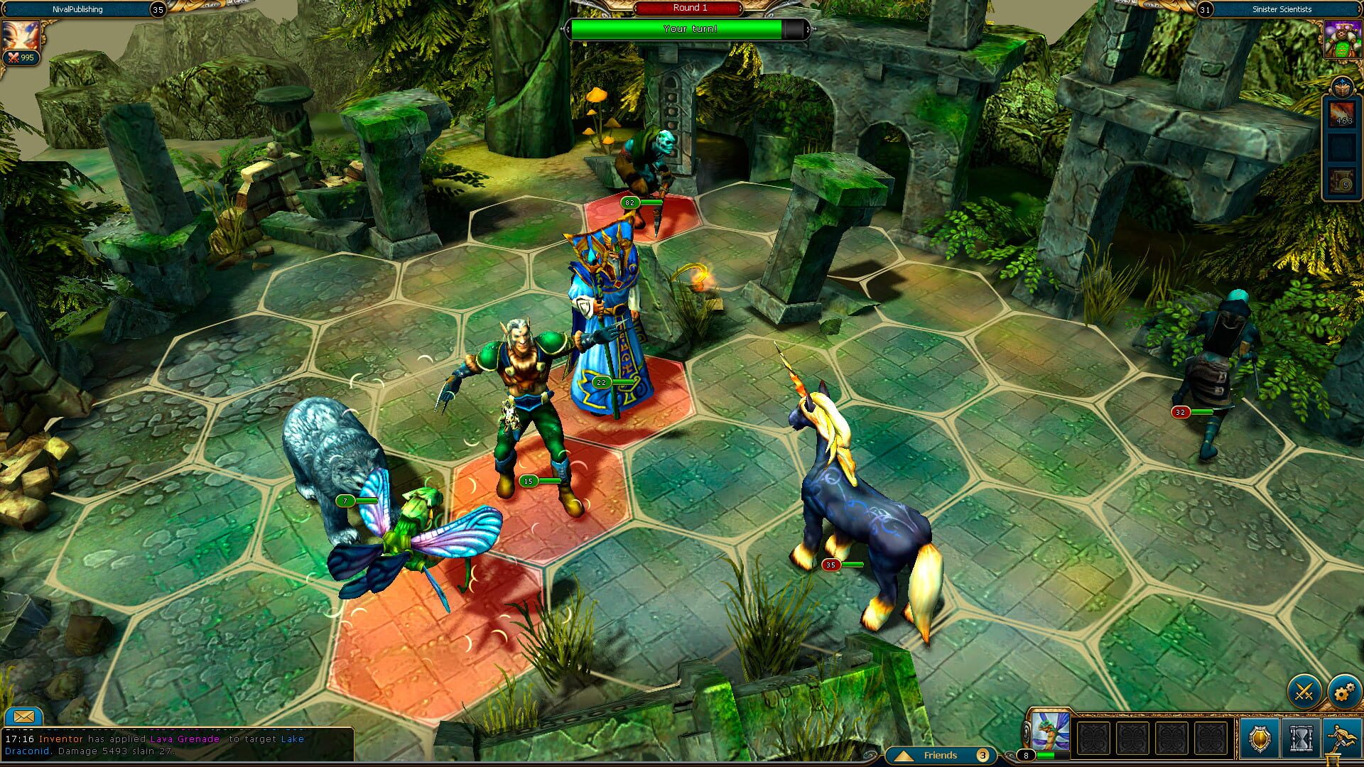 Screenshot for King's Bounty: Legions