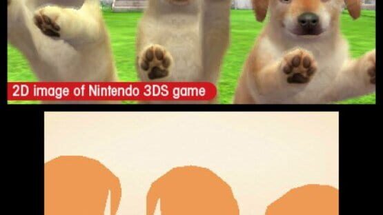 Screenshot for Nintendogs + Cats: Golden Retriever & New Friends