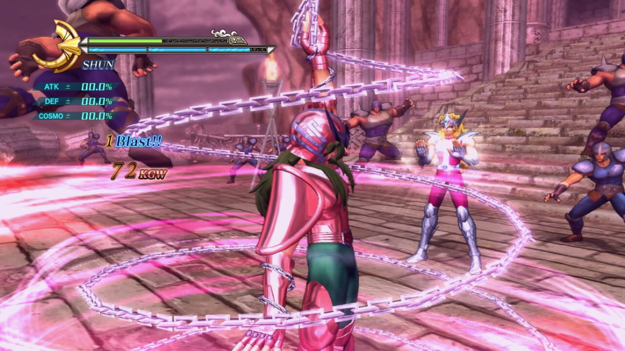 Screenshot for Saint Seiya: Sanctuary Battle