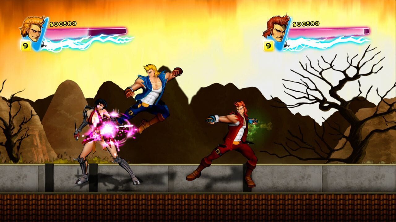 Screenshot for Double Dragon Neon