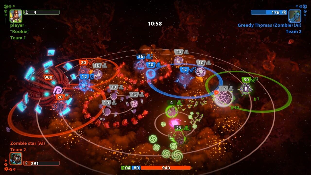 Screenshot for Planets Under Attack