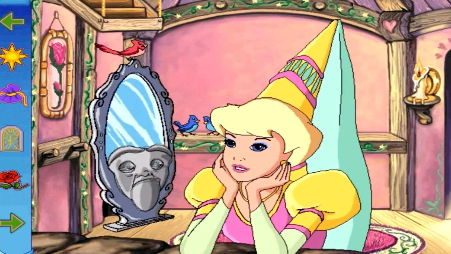 Screenshot for Magic Fairy Tales: Barbie as Rapunzel