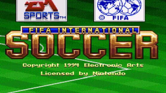Screenshot for FIFA International Soccer