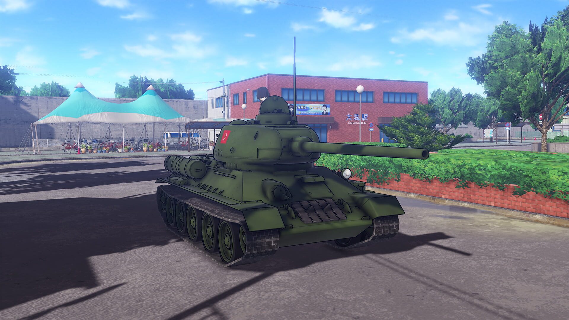 Screenshot for Girls und Panzer: Dream Tank Match