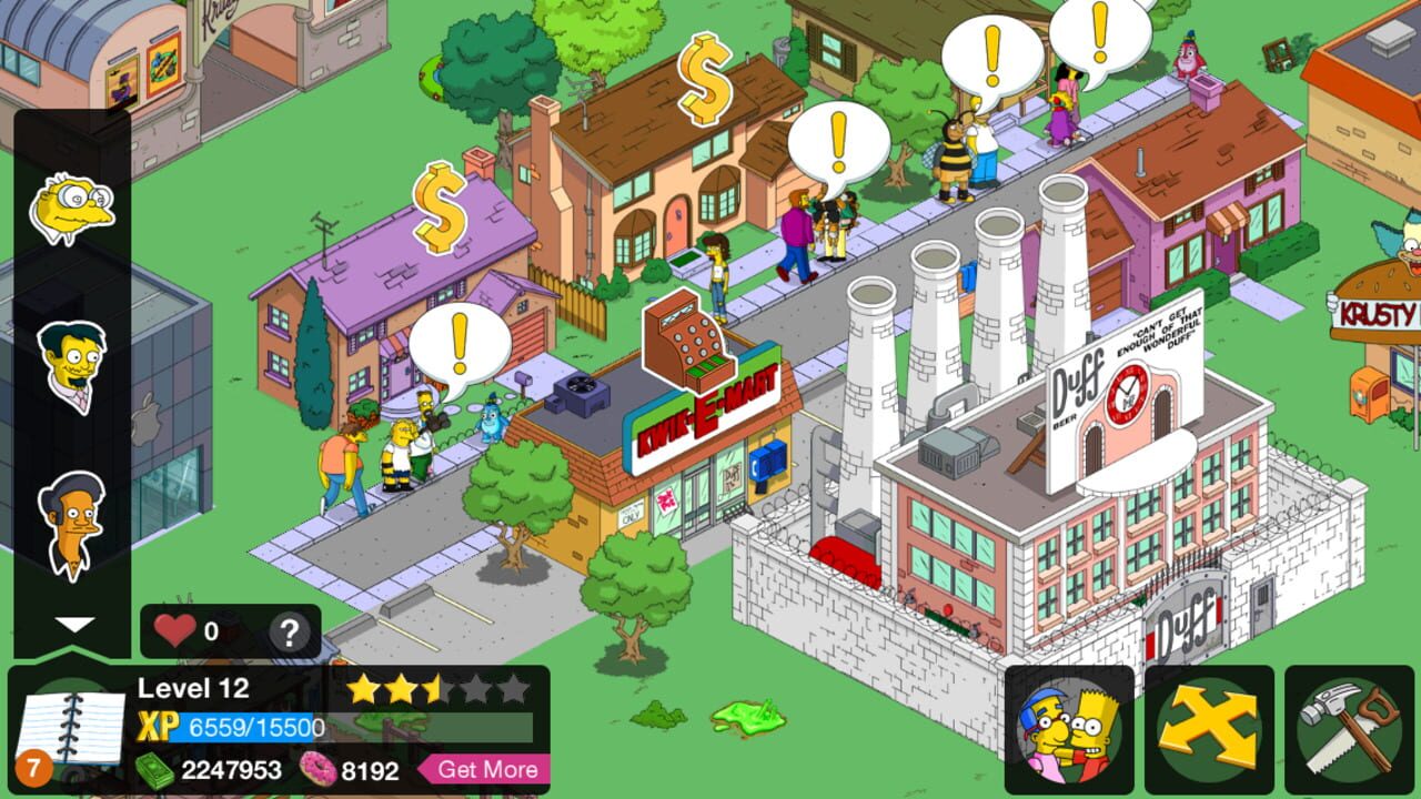 Screenshot for The Simpsons: Tapped Out