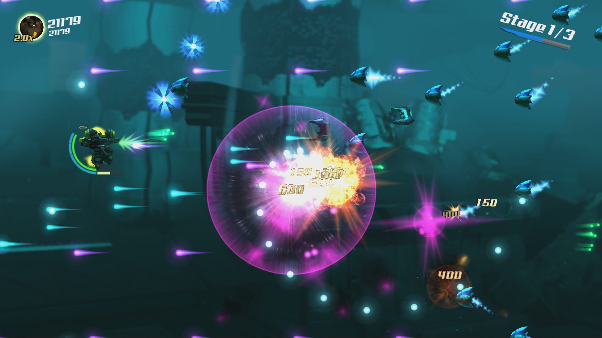 Screenshot for Stardust Galaxy Warriors: Stellar Climax
