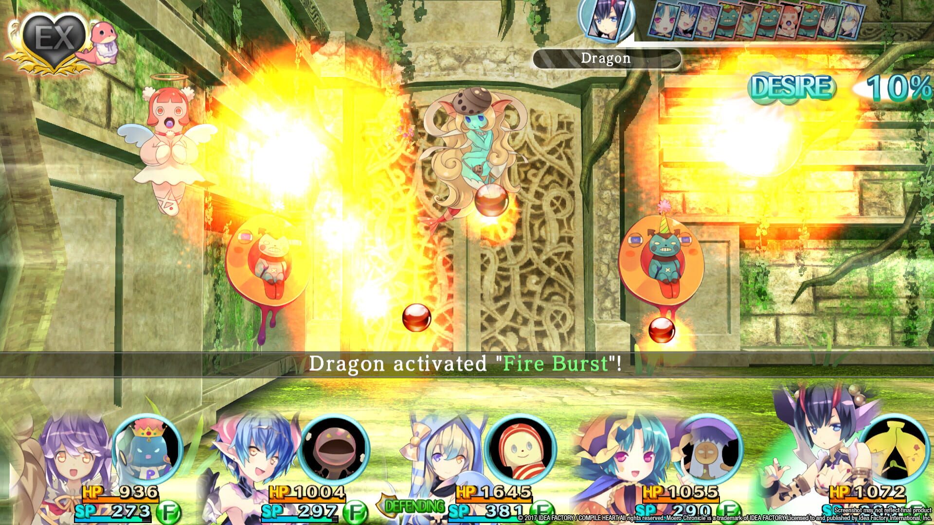 Screenshot for Moero Chronicle