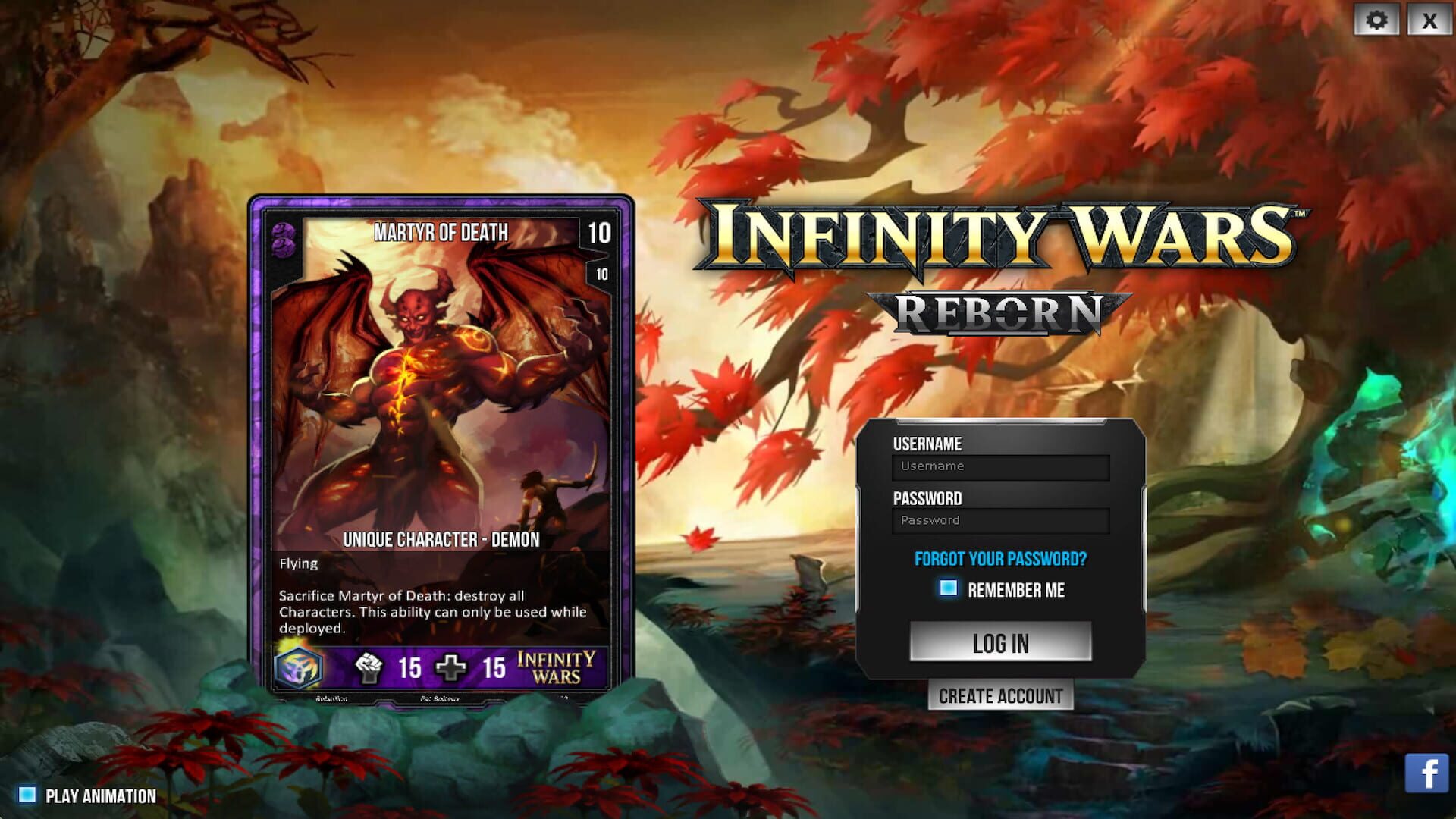 Screenshot for Infinity Wars: Animated Trading Card Game