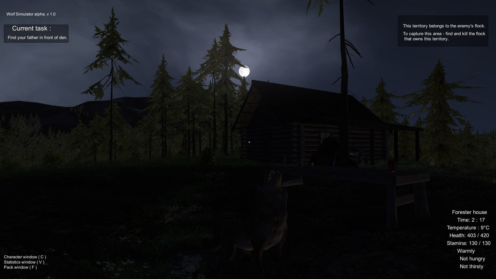 Screenshot for Wolf Simulator
