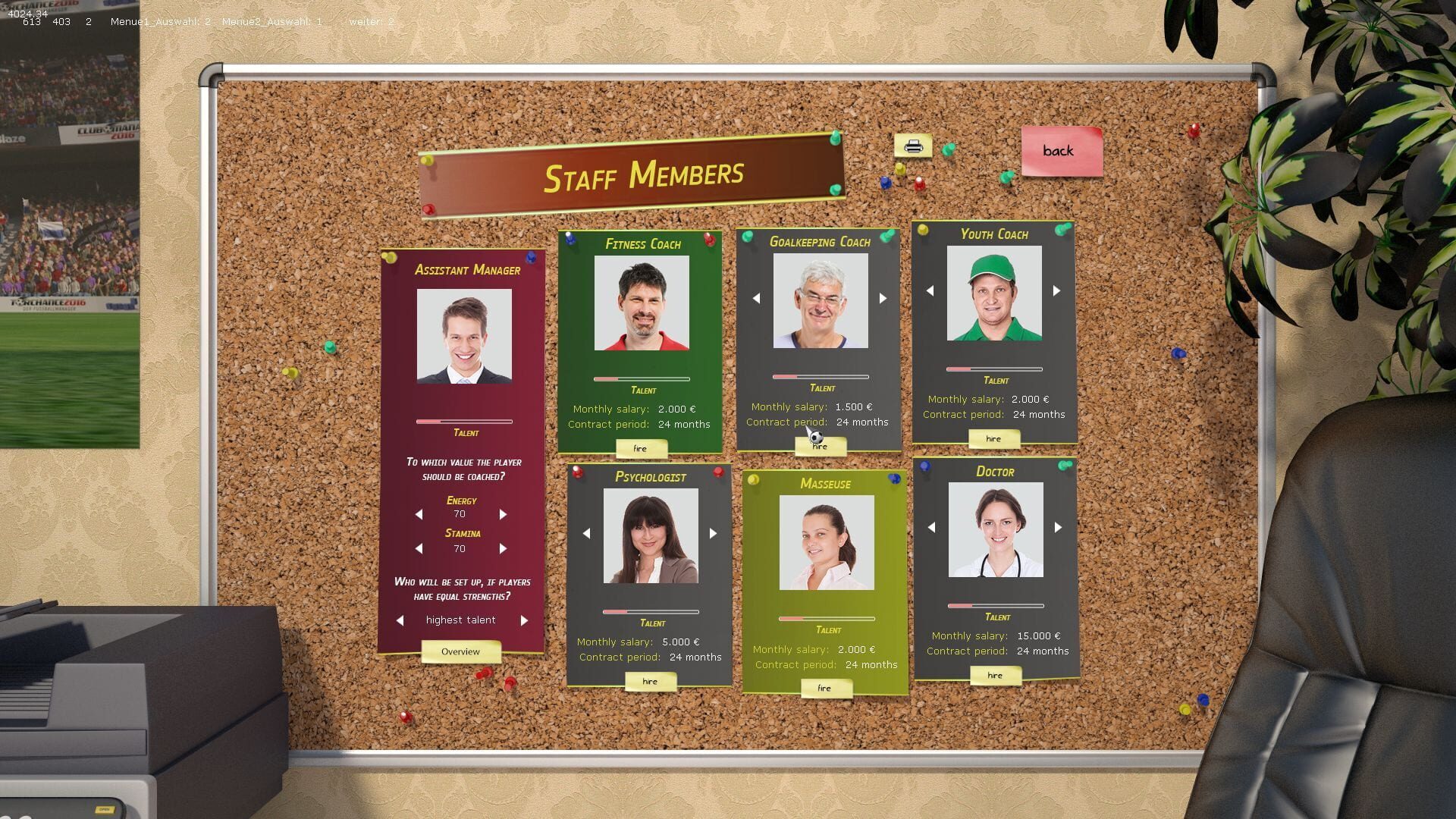 Screenshot for Club Manager 2017
