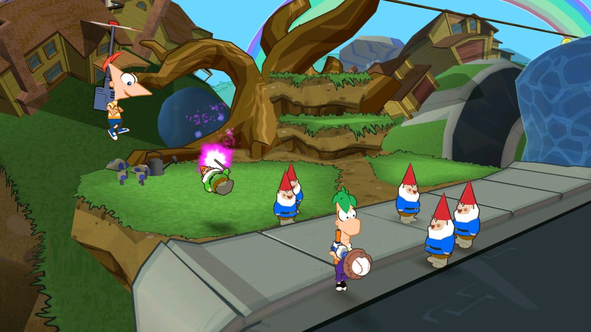 Screenshot for Phineas and Ferb: Across the Second Dimension