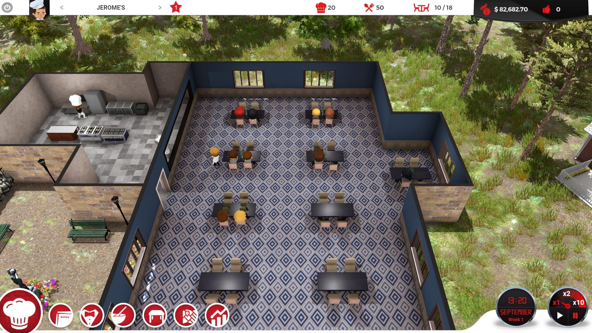 Screenshot for Chef: A Restaurant Tycoon Game