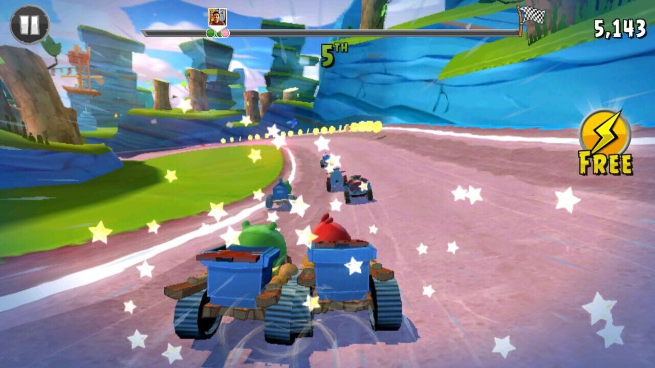 Screenshot for Angry Birds Go!