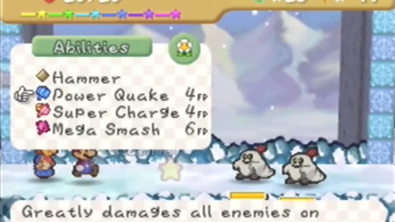 Screenshot for Paper Mario
