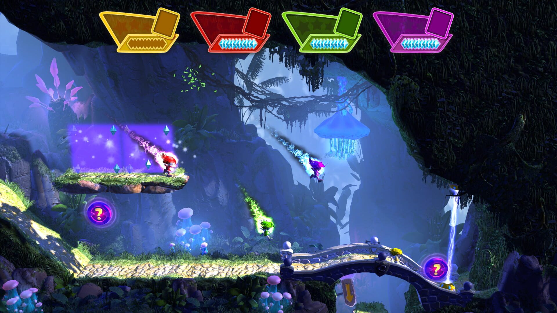 Screenshot for Giana Sisters: Dream Runners