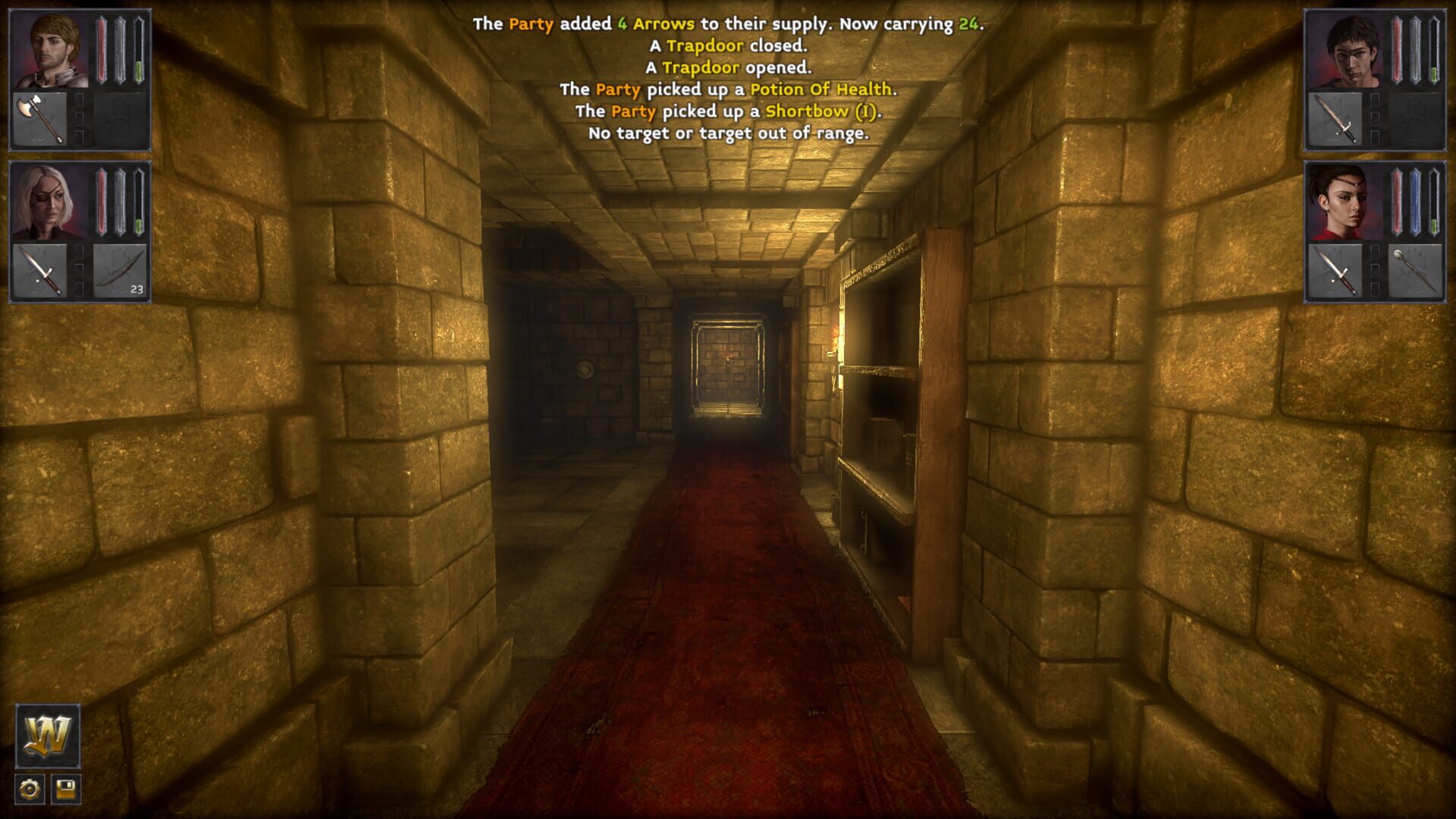 Screenshot for The Deep Paths: Labyrinth of Andokost