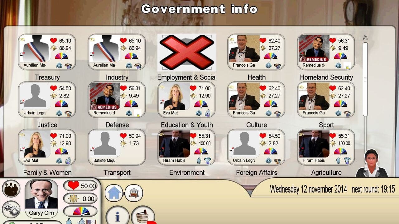 Screenshot for World of Leaders