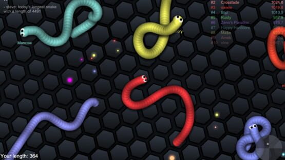 Screenshot for Slither.io