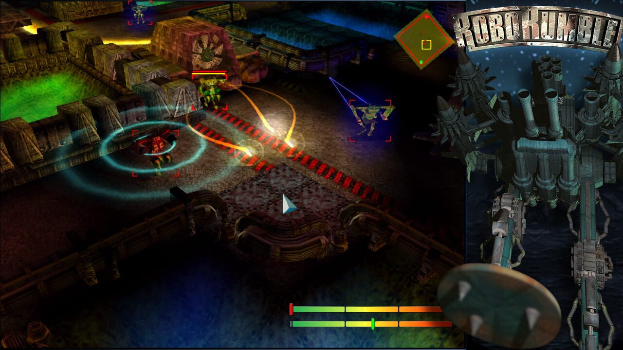 Screenshot for RoBoRumble