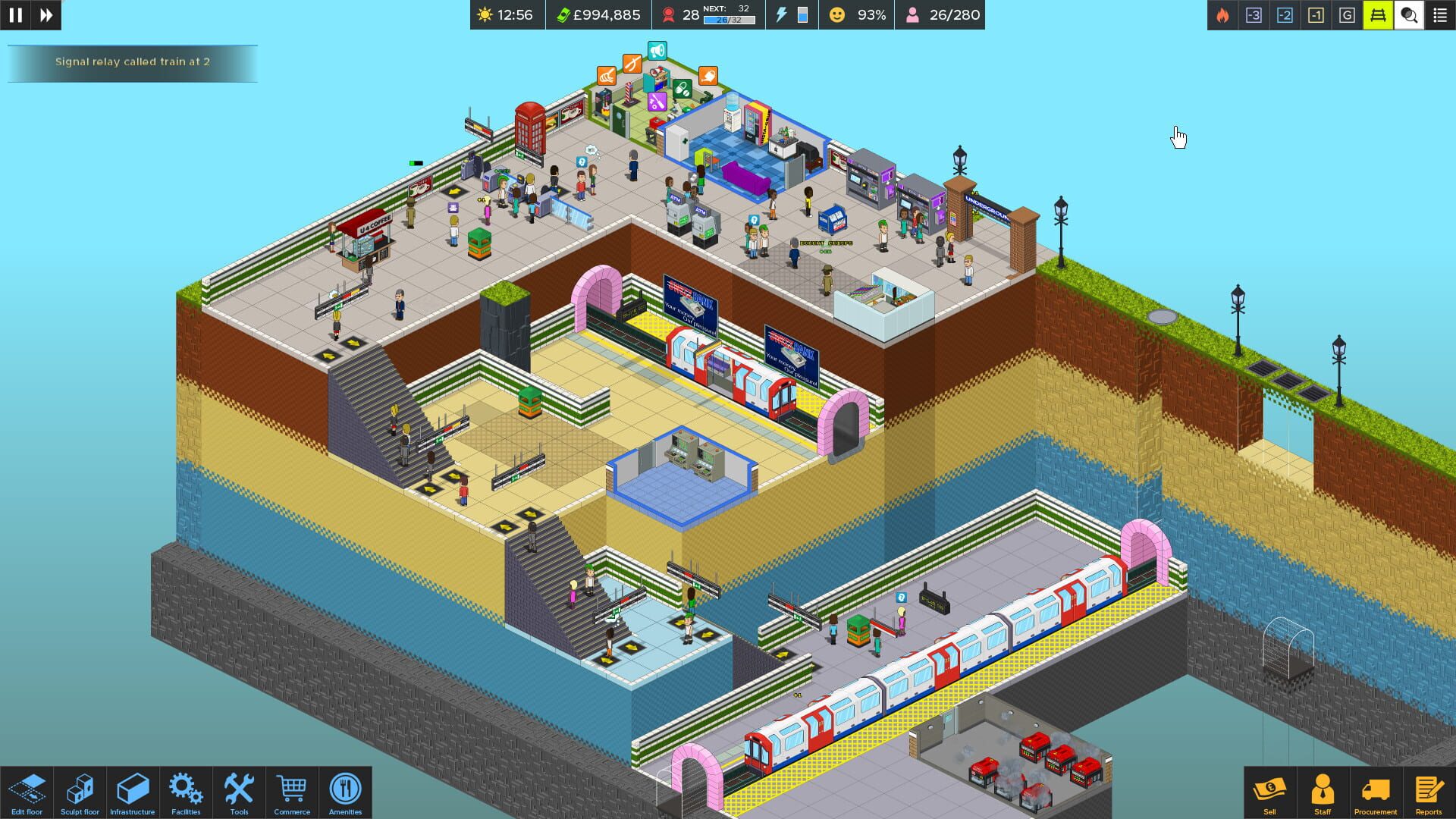 Screenshot for Overcrowd: A Commute 'Em Up