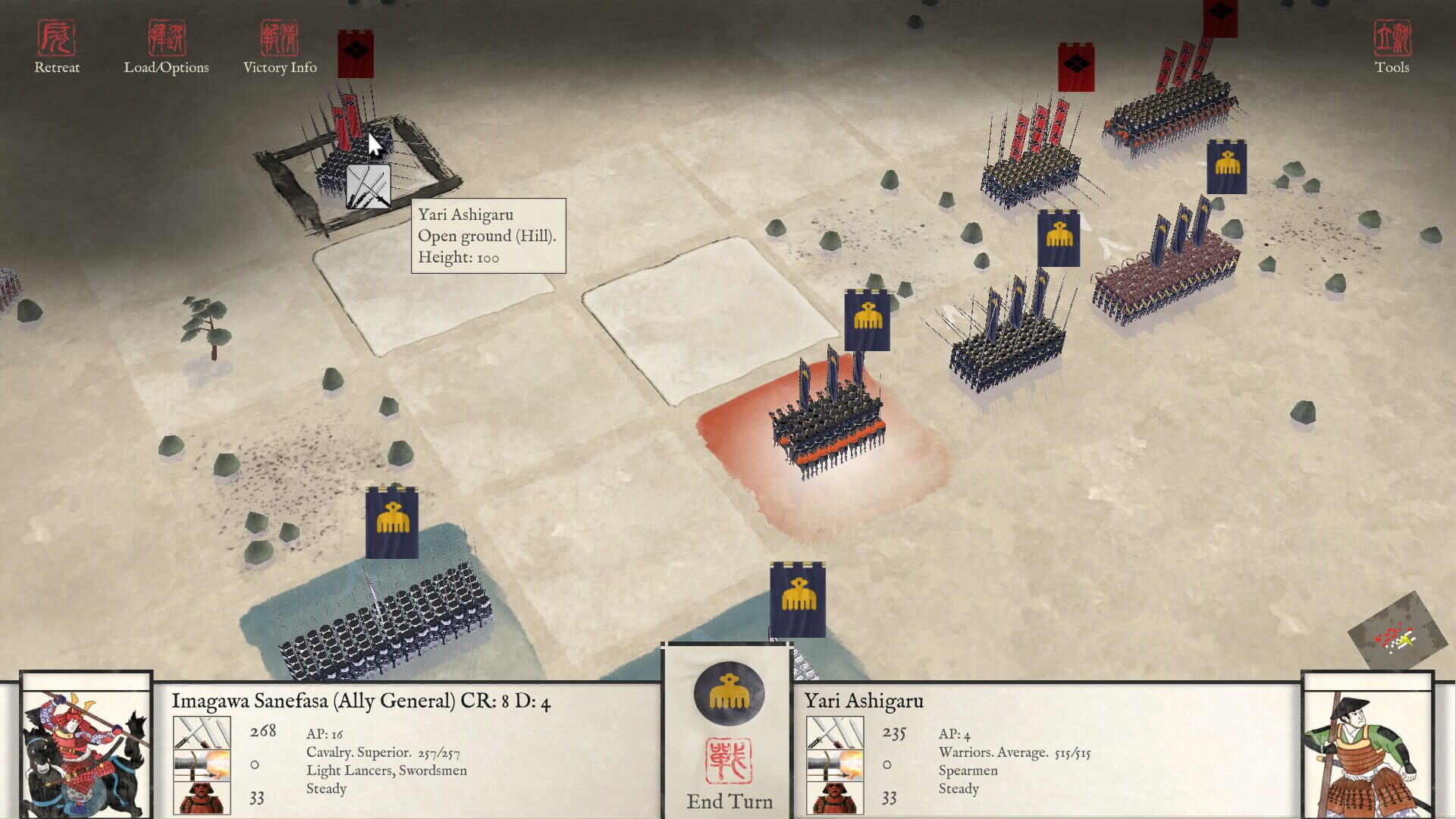 Screenshot for Sengoku Jidai: Shadow of the Shogun