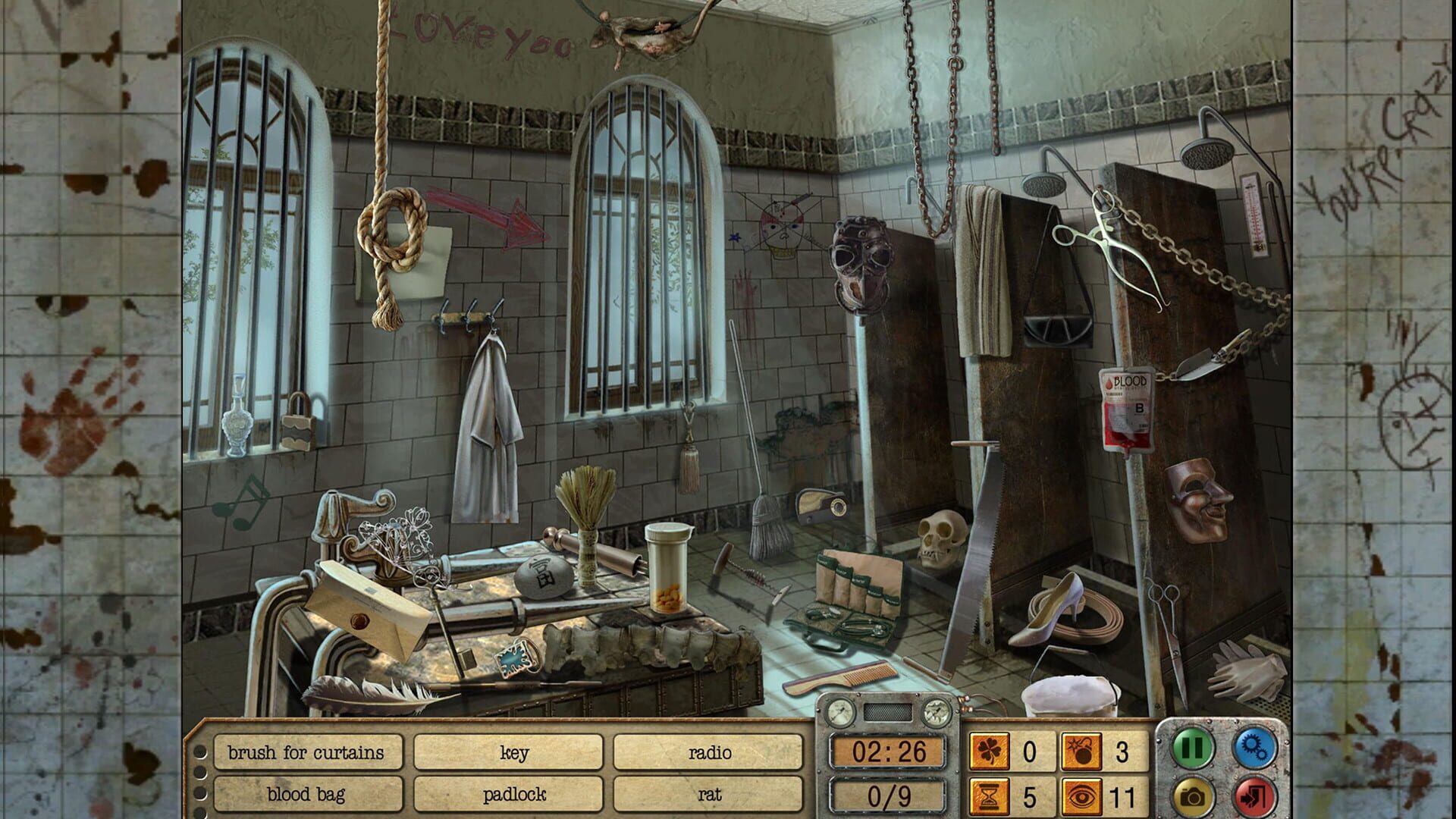 Screenshot for Dark Asylum: Mystery Adventure