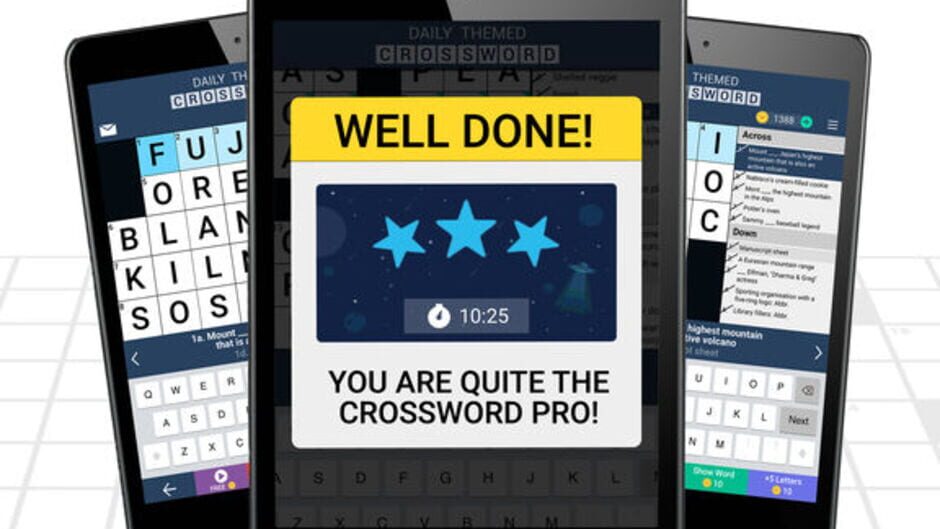 Screenshot for Daily Themed Crossword Puzzle