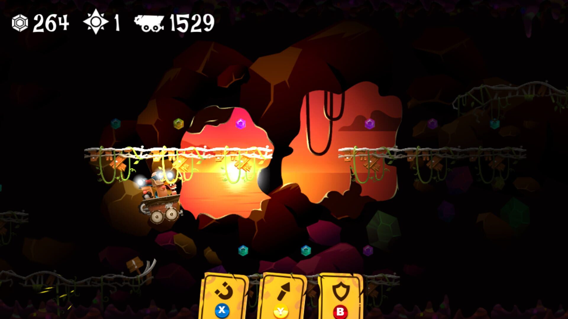 Screenshot for Cave Coaster
