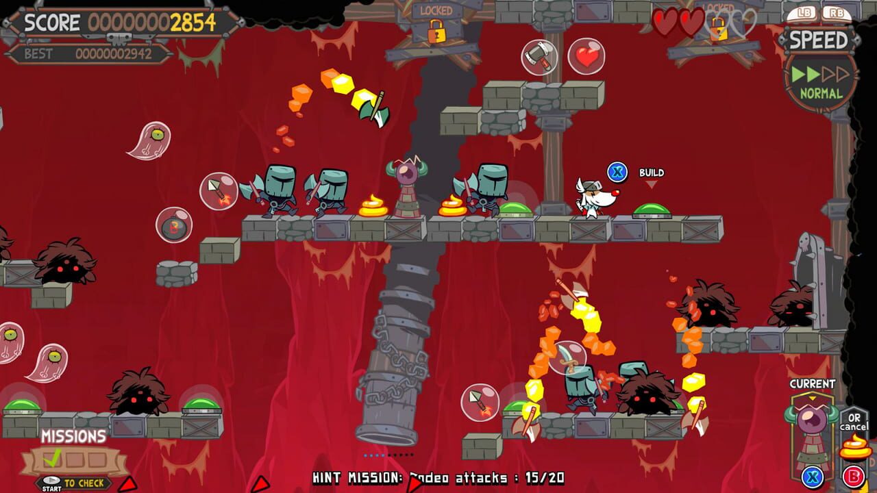 Screenshot for Poöf vs. The Cursed Kitty