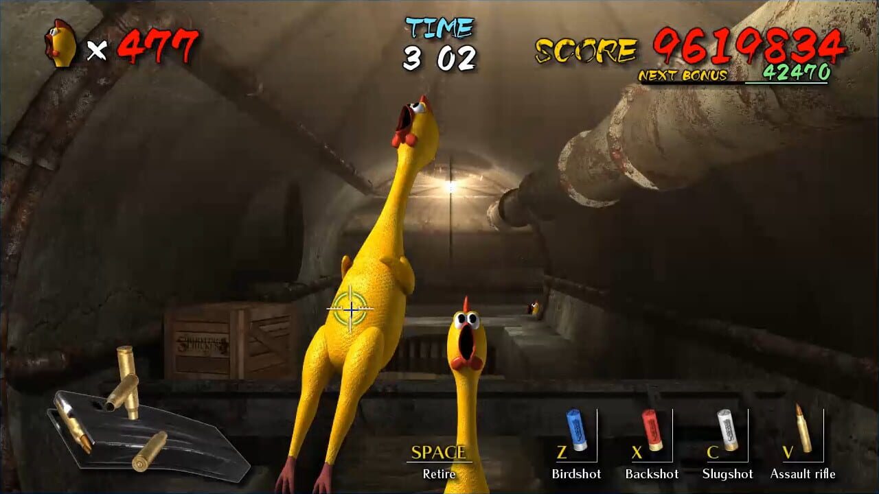 Screenshot for Shooting Chicken Insanity Chickens