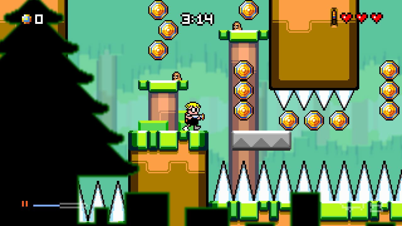 Screenshot for Mutant Mudds Super Challenge