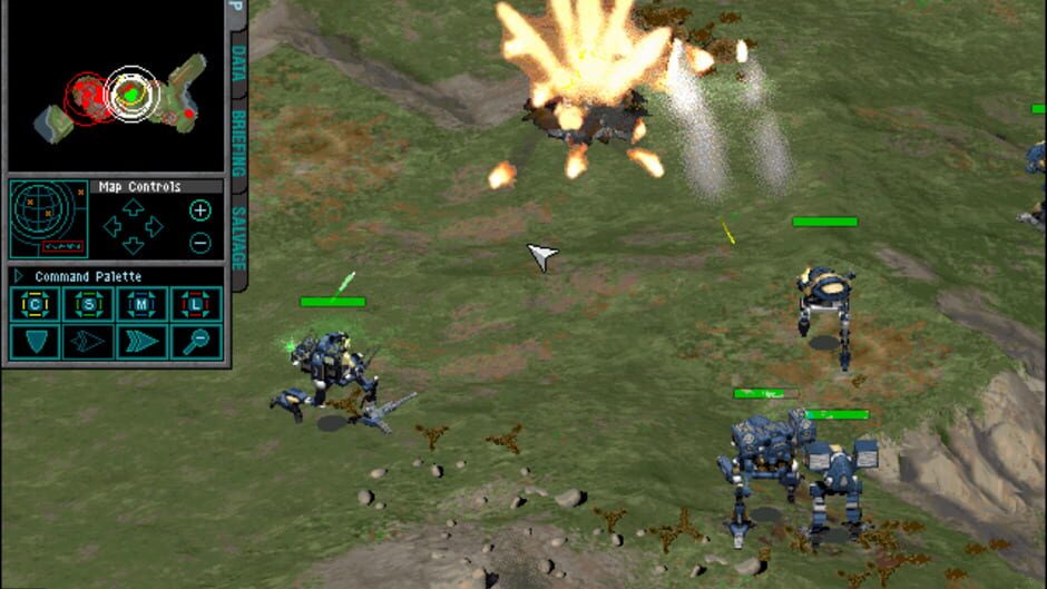 Screenshot for MechCommander