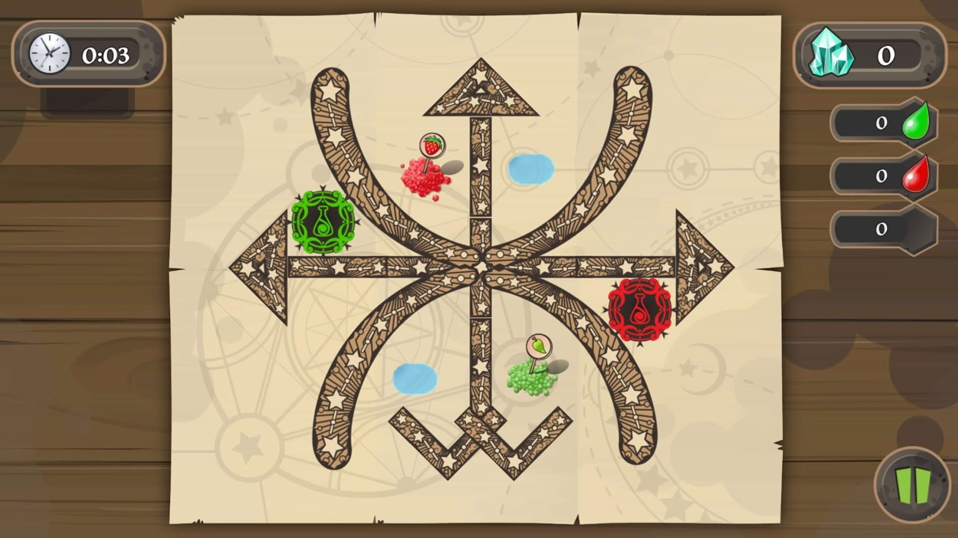 Screenshot for Colours of Magic: Aqua Teeter