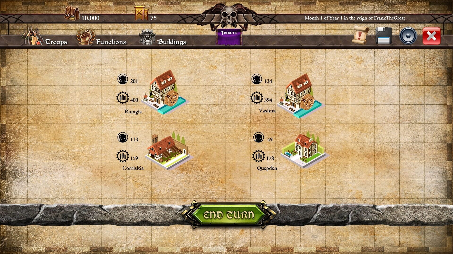 Screenshot for Fantasy Kingdom Simulator